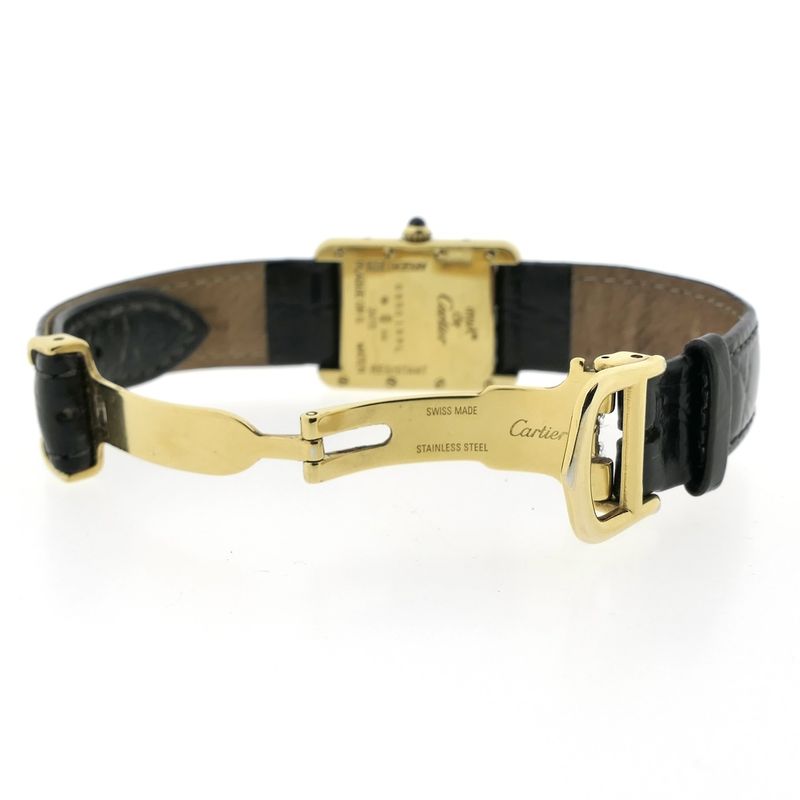 Image 12 of Cartier Tank Vermeil 2415; Women's watch