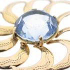 Image 3 of Gold pendant with topaz