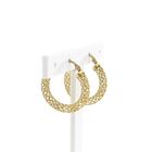 Image 1 of Gold earrings; Ø 23.5 mm