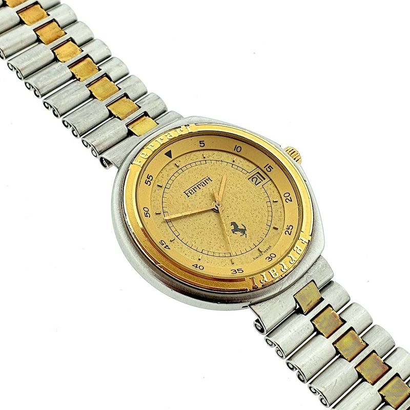 Image 5 of Ferrari Swiss (Cartier); Gold/steel Unisex watch