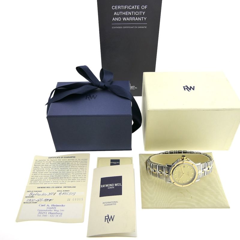 Image 20 of Raymond Weil Parsifal Automatic 2830; Bi-color men's watch