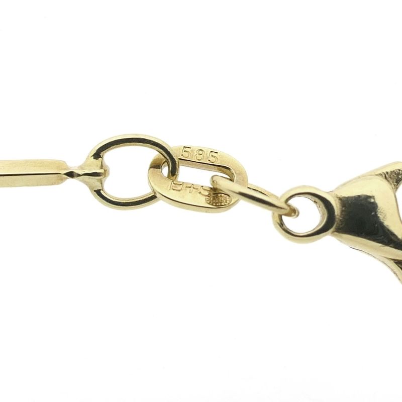 Image 4 of Gold chain with bars | 36.5 cm