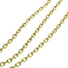 Image 3 of Gold anchor link chain | 61.5 cm