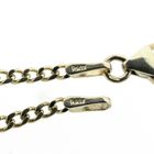 Image 5 of Gold gourmet link chain | 51 cm