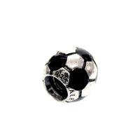 Pandora charm; Silver; Football