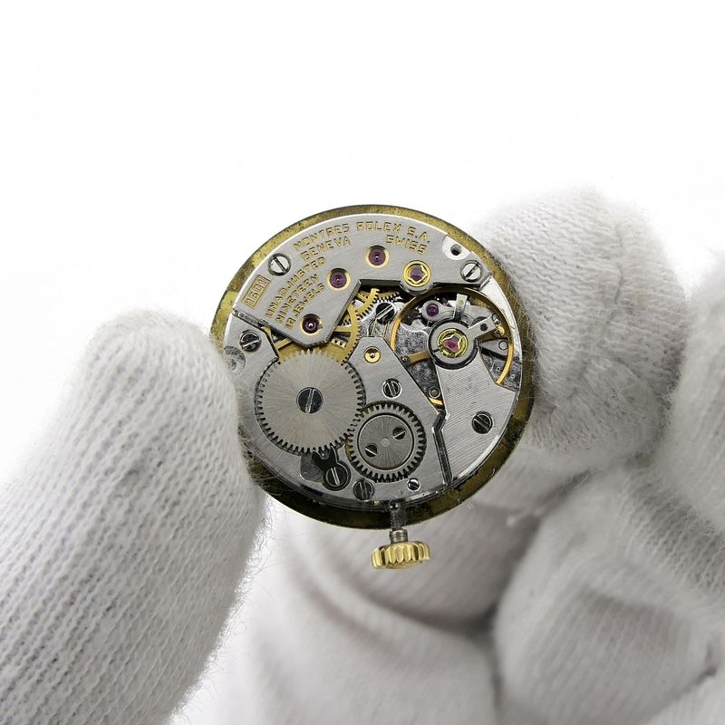 Image 12 of Rolex Cellini 4109; Vintage 18k gold ladies' watch