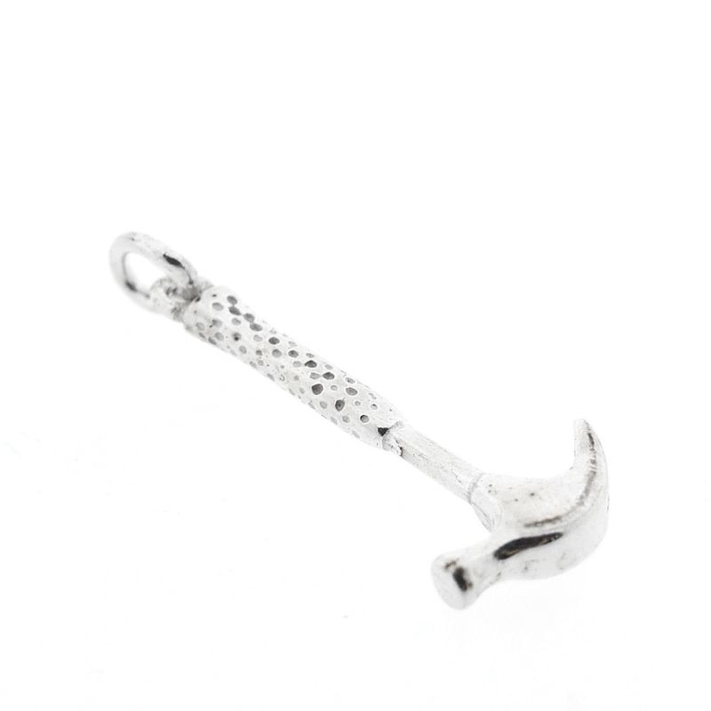 Image 3 of Silver charm; Claw hammer