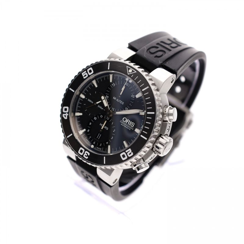 Image 3 of Oris Aquis Chronograph 01 774 7655 4154-07; Automatic Men's Watch