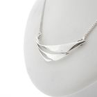 Image 2 of Silver necklace with fixed pendant