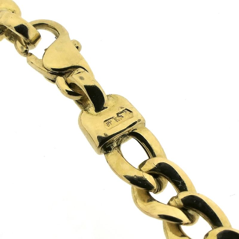 Image 6 of Gold gourmet link necklace