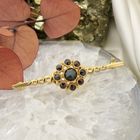 Image 10 of Antique gold brooch with garnet
