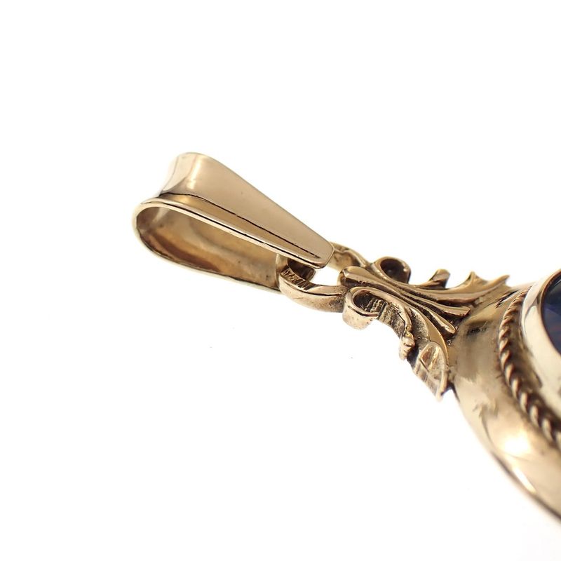 Image 5 of Gold pendant with precious opal | Vintage/antique