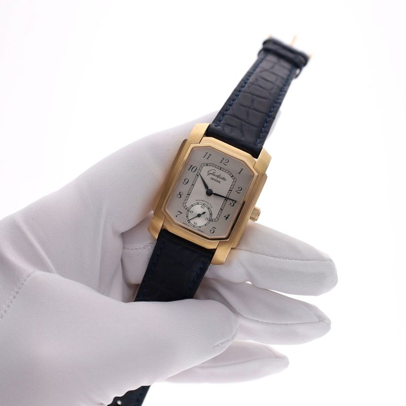 Image 13 of Glashütte Original Senator 1845 Karree 18ct. 42-05-01-02-04; 18ct. Gold Men's Watch