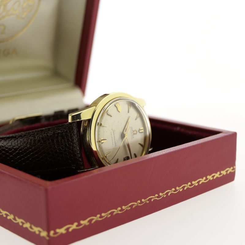 Image 16 of Omega Seamaster Calendar Automatic 2849SC; Vintage 14k gold watch