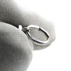 Image 4 of White gold apple pendant with diamond | 0.02 ct.