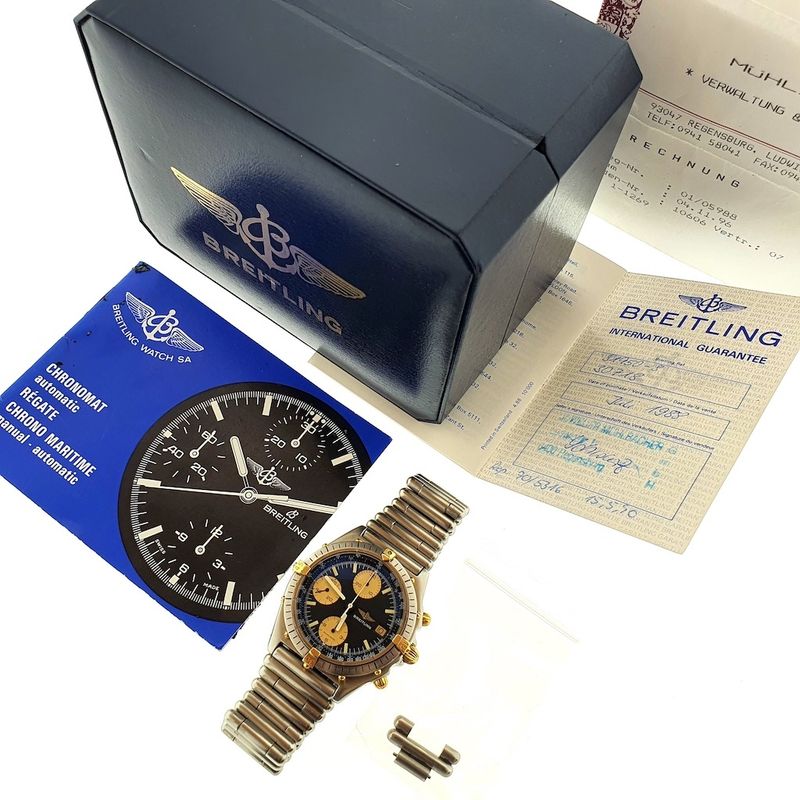 Image 7 of Breitling Chronomat; Chronograph men's watch