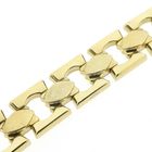 Image 6 of Gold Bismarck link bracelet