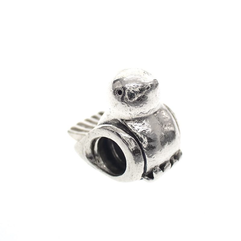 Image 1 of Pandora charm; Silver; Little Bird Charm