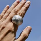 Image 5 of Silver robust and convex ring