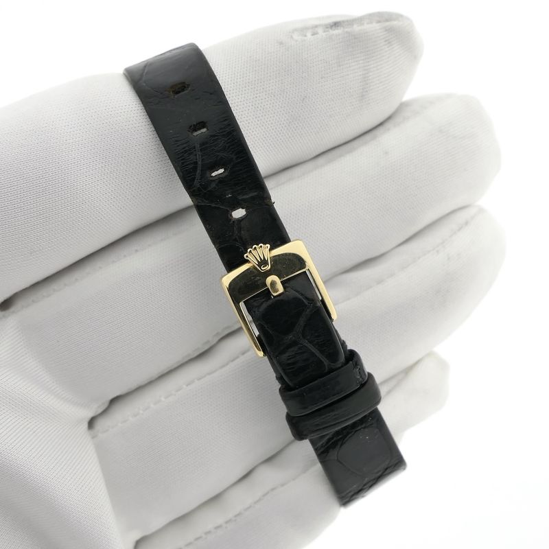 Image 8 of Rolex Cellini 5109/8; 18k gold ladies' watch