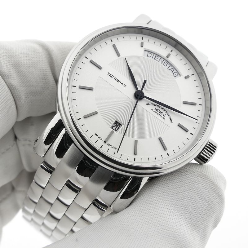 Image 16 of Mühle Glashütte Teutonia II M1-33-60; Automatic men's watch
