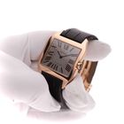 Afbeelding 5 van Cartier Santos Dumont 2650 W2006951; 18ct. Rosé Gouden Horloge