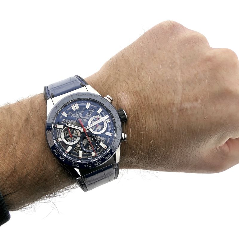 Image 10 of TAG Heuer Carrera ‘Skeleton’ CBG2011.FC6430; Chronograph men's watch