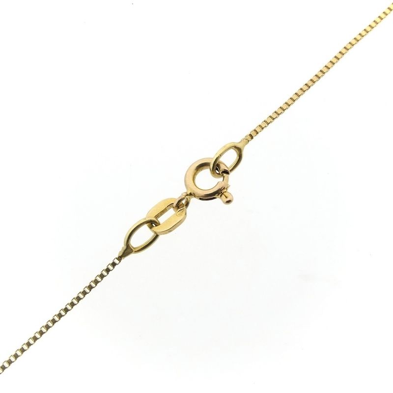 Image 7 of Gold Venetian link chain | 52.5 cm