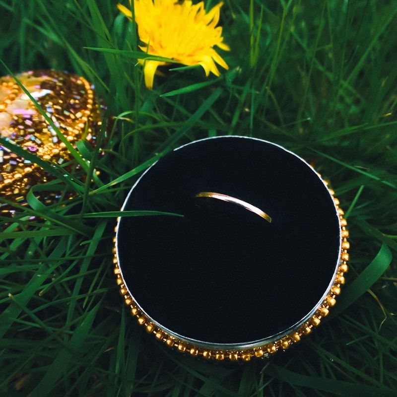 Image 2 of Rose gold sliding ring