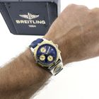 Image 21 of Breitling Chronomat D13047; Vintage pilot men's watch with UTC module