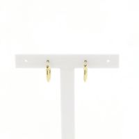 18K Gold Earrings | Ø 14 mm