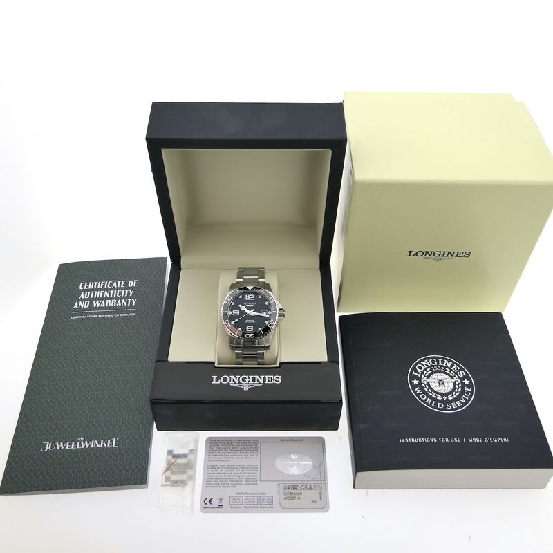 Image 4 of Longines Hydro Conquest L3.781.4; Automatic men's watch