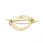 Image 3 of Vintage two-tone gold brooch