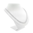 Image 7 of Silver flat gourmet link chain | 50 cm