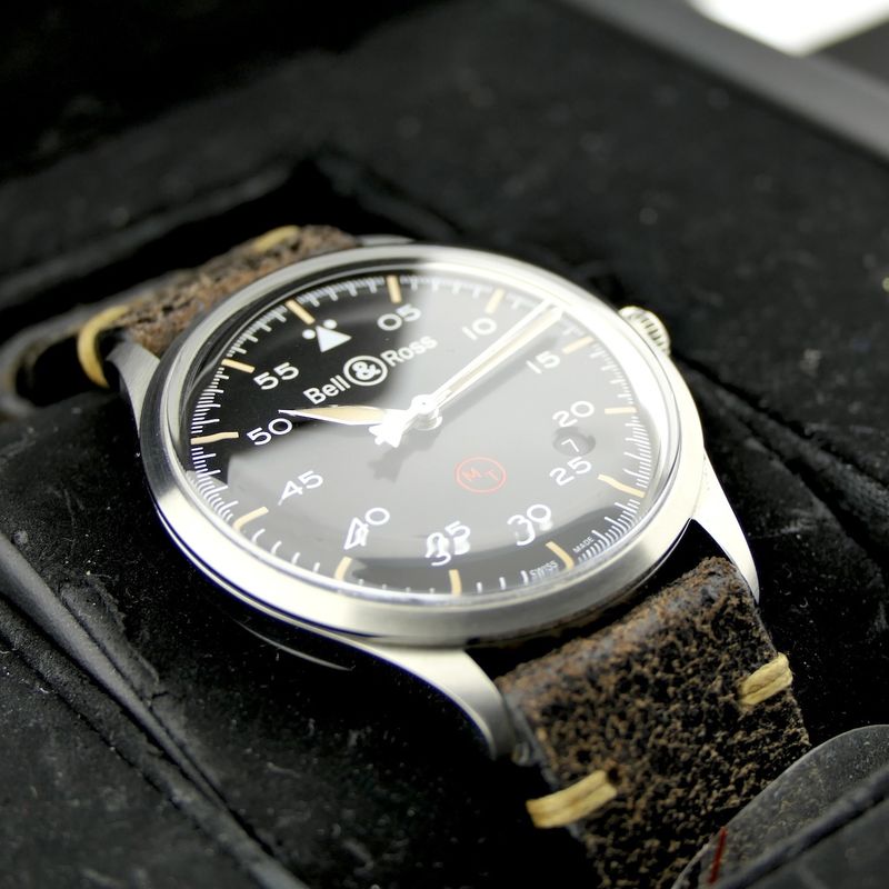 Image 17 of Bell & Ross BR V1-92 Military; Automatic men's watch
