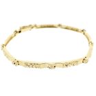 Image 1 of Gold raw link bracelet; Riitta Hakala | 18 cm