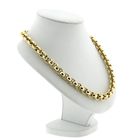 Image 3 of Gold jasseron link necklace