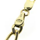 Image 4 of Gold Figaro link chain | 60.5 cm