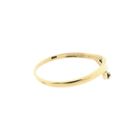 Image 5 of Gold ring with diamond; 0.01 ct.