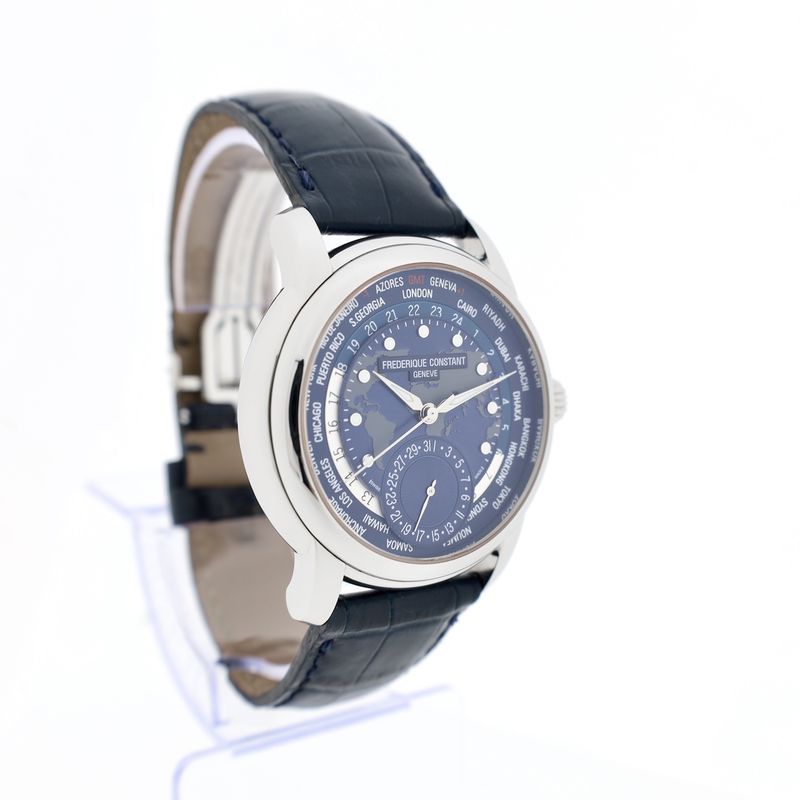 Image 2 of Frederique Constant Classic Worldtimer FC-718X4H4/6; Automatic men's watch