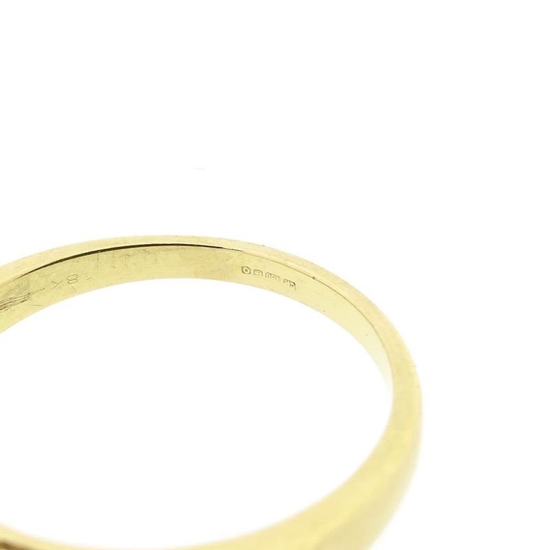 Image 6 of 18-karat gold ring with diamond | 0.53 ct.