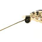 Image 6 of Vintage gold brooch with garnet