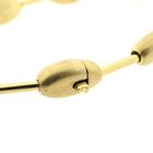 Image 3 of Gold matte bead bracelet