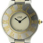 Image 8 of Cartier Must 21; Gold/steel women's watch