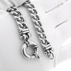 Image 9 of Robust silver gourmet link bracelet