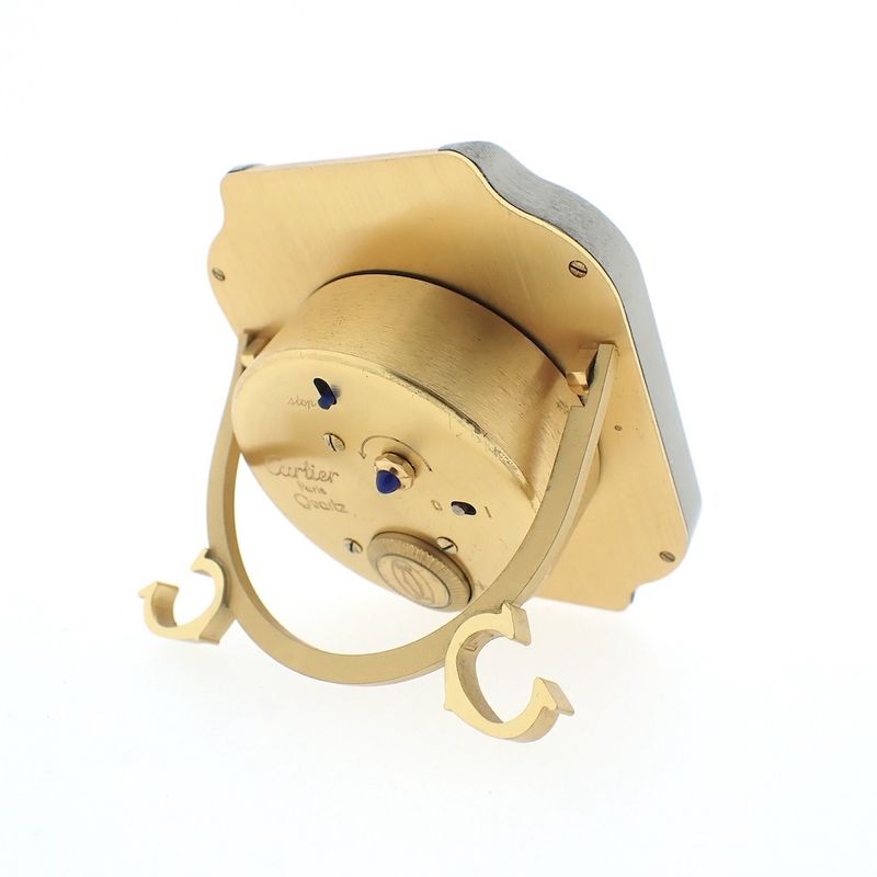 Image 4 of Cartier Santos Pendule; Table Clock