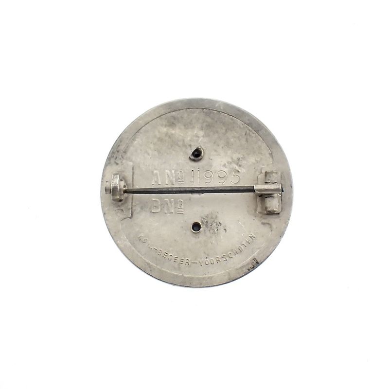 Image 8 of Silver brooch of a nursing A-badge