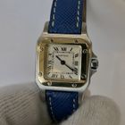 Image 13 of Cartier Santos Galbee; Gold/steel ladies watch