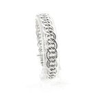 Afbeelding 1 van Zilveren Buddha to Buddha fantasieschakel armband; Nathalie | 18 cm
