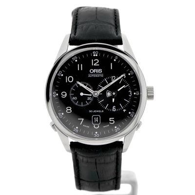Image 1 of Oris Classic Worldtimer XXL 7513; Automatisch heren horloge met GMT